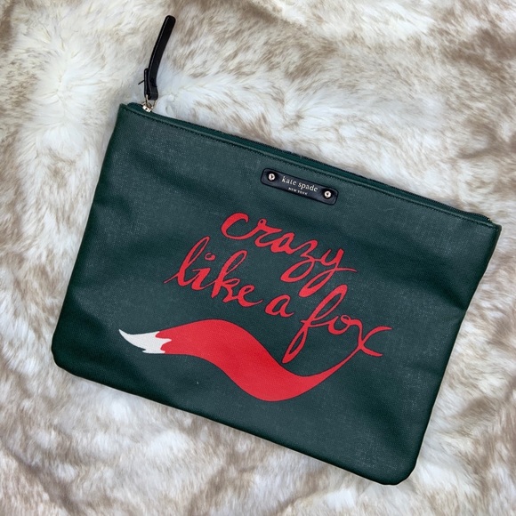 kate spade Handbags - Kate Spade ‘Crazy Like a Fox’ Clutch